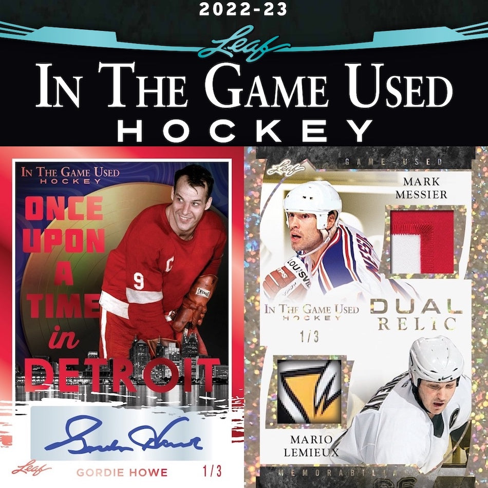 THURSDAY - 2022/23 Leaf In the Game Used Hockey 2 Box Break