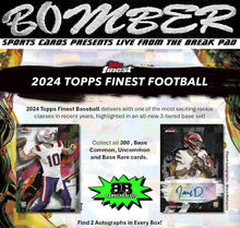Load image into Gallery viewer, THURSDAY - 2024 Topps Finest Hobby Football 4 Box Half Case Break - Pick Your Team #9 - Live 12/11/25