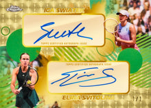 Load image into Gallery viewer, WEDNESDAY - 2026 Topps Chrome Tennis Delight 6 Box Case Break - Pick Your Letter #2 - Live 9/30/26