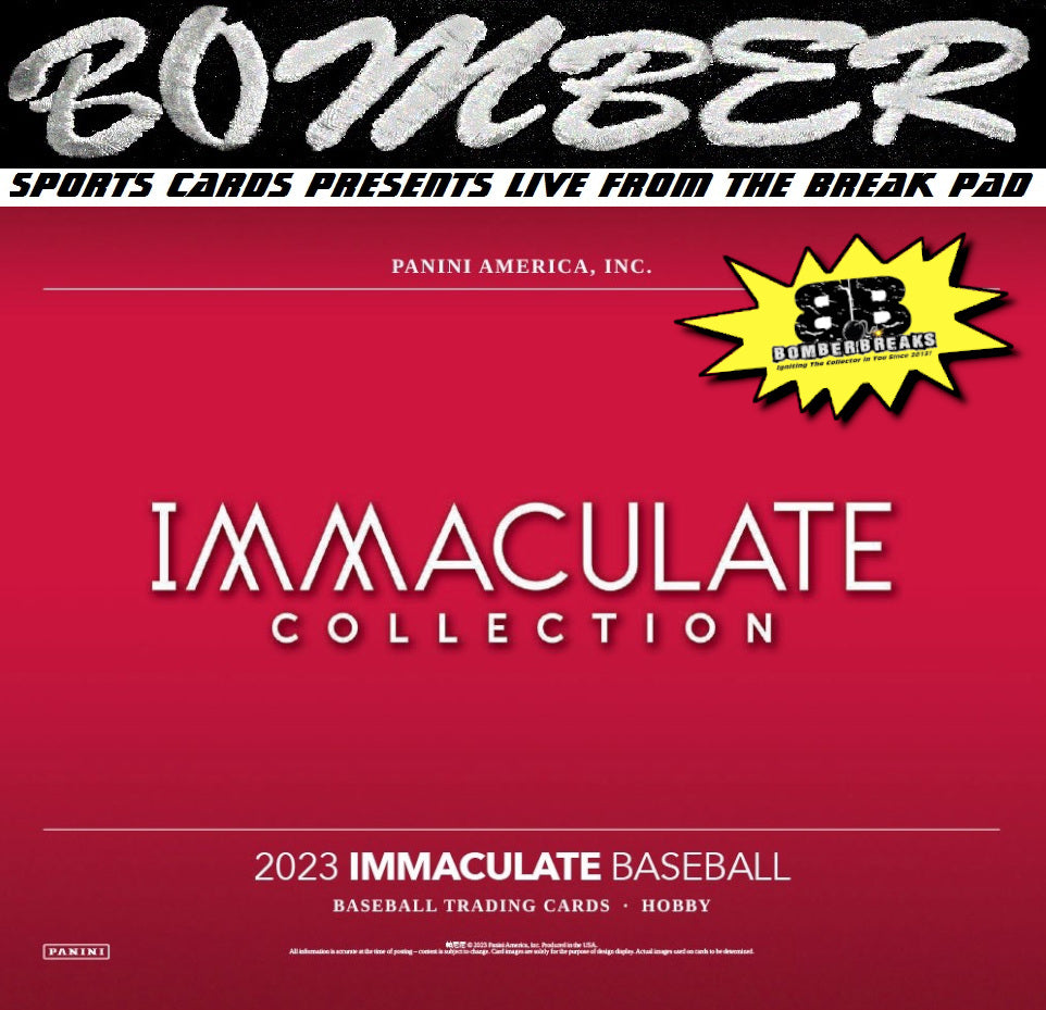 2020 Panini Immaculate Baseball Hobby 2-Box Random Serial Number