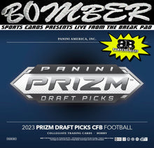 Load image into Gallery viewer, 2023 Panini Prizm Collegiate Draft Picks Football Hobby Box