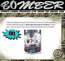Load image into Gallery viewer, WEDNESDAY - 2024 Topps Resurgence Football Delight 5 Box Half Case Break - Pick Your Team #9 - Live 12/10/25