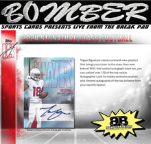 Load image into Gallery viewer, THURSDAY - 2024 Topps Signature Class Football Hobby 3 Box Half Case Break - Pick Your Team #8 - Live 12/11/25