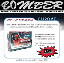 Load image into Gallery viewer, 1:15pm EST - 🚨(NOW A FILLER) - 2024 NATIONAL BREAK - FRIDAY - 2024 Topps Chrome Baseball Delight 6 Box Case Break - Pick Your Team #23 - Live 7/26/24