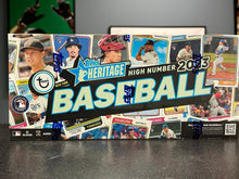 Load image into Gallery viewer, 2023 Topps Heritage High Number Baseball Hobby Box