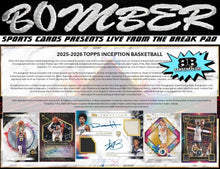 Load image into Gallery viewer, SUNDAY - 2025/26 Topps Inception Basketball Hobby 4 Box Half Case Break - Pick Your Team #5 - Live 9/27/26