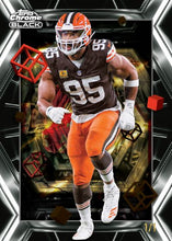 Load image into Gallery viewer, WEDNESDAY - 2025 Topps Chrome Black Football Hobby 6 Box Half Break - Pick Your Team #7 - Live 8/19/26