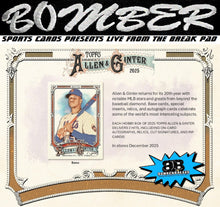 Load image into Gallery viewer, SUNDAY - 2025 Topps Allen & Ginter Baseball Hobby 6 Box Half Case Break - Random Team #5 - Live 8/16/26