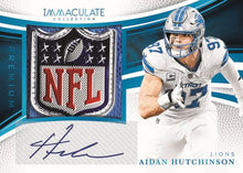 Load image into Gallery viewer, 🚨(NOW A FILLER - Giants, Patriots, Chargers In!) - SUNDAY - 2025 Panini Immaculate Football Hobby 6 Box Case Break - Pick Your Team #2 - Live 1/11/26