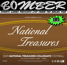 Load image into Gallery viewer, SUNDAY - 2025 Panini National Treasures Collegiate Football 1-Box Break - Triple Random Tiered #2 - Live 12/21/25