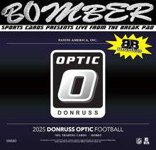 Load image into Gallery viewer, MONDAY - 2025 Panini Donruss Optic Football Hobby 6 Box Half Case Break - Pick Your Team #2 - Live 1/26/26