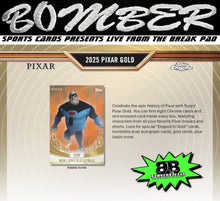 Load image into Gallery viewer, SUNDAY - 2025 Topps Pixar Gold Hobby 6 Box Case Break - Pick Your Movie #2 - Live 1/11/26