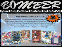 Load image into Gallery viewer, WEDNESDAY - 2025 Topps Resurgence Football Hobby 3 Box Break - Pick Your Team #7 - Live 8/19/26
