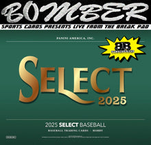 Load image into Gallery viewer, SUNDAY - 2025 Panini Select Baseball Hobby 6 Box Half Case Break - Pick Your Team #6 - Live 2/1/26