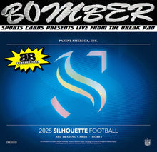 Load image into Gallery viewer, 8:20pm ET - 🚨(NOW A FILLER - See Teams in Description!) - THURSDAY - 2025 Panini Silhouette Football 5 Box Half Case Break - Pick Your Team #2 - Live 4/9/26