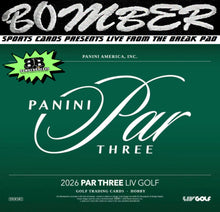 Load image into Gallery viewer, WEDNESDAY - 2026 Panini Par Three LIV Golf Hobby 5-Box Break - Random Checklist #2 (3 Names Per Spot) - Live 10/28/26