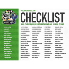 Load image into Gallery viewer, THURSDAY - 2026 Gold Rush Series 2 Autographed Baseball Jerseys 6-Box Case Break - Random Team #2 - Live 5/7/26