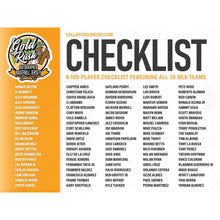 Load image into Gallery viewer, SUNDAY - 2026 Gold Rush Series 3 Autographed Baseball Jerseys 6-Box Case Break - Random Team #1 - Live 7/5/26