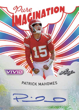 Load image into Gallery viewer, WEDNESDAY - 2025 Leaf Vivid Football Jumbo 1-Box Break - Random Checklist #5 (20 Names Per Spot) - Live 10/21/26