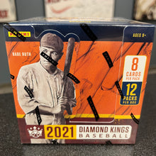 Load image into Gallery viewer, 2021 Panini Diamond Kings Baseball Hobby Box