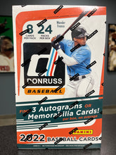 Load image into Gallery viewer, 2022 Panini Donruss Baseball Hobby Box