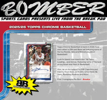 Load image into Gallery viewer, THURSDAY - 2025/26 Topps Chrome Basketball Breaker's Delight 6 Box Case Break - Pick Your Team #4 - Live 12/18/25