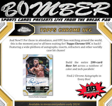 Load image into Gallery viewer, 2024 Topps Chrome UFC Hobby Box