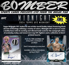 Load image into Gallery viewer, 2024 Topps Midnight UFC Hobby Box