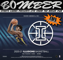 Load image into Gallery viewer, 11:55pm EST - THURSDAY - 2020/21 Panini Illusions Basketball 6 Box Half Case Break - Pick Your Team #1 (NOW A FILLER) - Live 1/20/22