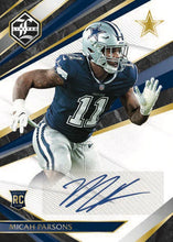 Load image into Gallery viewer, (NOW A FILLER) 8:00pm EST - SUNDAY - 2021 Panini Limited Football 7 Box Half Case Break - Pick Your Team #6 - Live 3/20/22