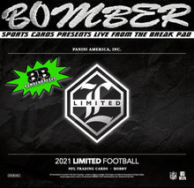 Load image into Gallery viewer, (NOW A FILLER) 8:00pm EST - SUNDAY - 2021 Panini Limited Football 7 Box Half Case Break - Pick Your Team #6 - Live 3/20/22