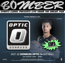 Load image into Gallery viewer, (NOW A FILLER) - 1:00pm EST - FRIDAY - 2021/22 Panini Donruss Optic Basketball 6 Box Half Case Break - Pick Your Team #1 - Live 9/2/22