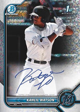 Load image into Gallery viewer, 3:00pm EST - WEDNESDAY - 2022 Bowman Baseball Hobby 12 Box Case Break - Pick Your Team #3 - Live 5/4/2022