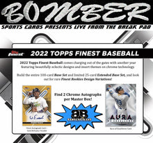 Load image into Gallery viewer, (NOW A FILLER) - LIVE @1pm EST FRIDAY - 2022 Topps Finest Baseball 8 Box Case Break - Pick Your Team #1 - Live 1/20/23