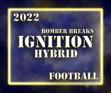 Load image into Gallery viewer, 3:45pm EST - WEDNESDAY - 2022 Ignition Hybrid Football - 9 Pack Case Break - Random Tiered Team #2 - Live 6/29/22