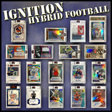 Load image into Gallery viewer, 3:45pm EST - WEDNESDAY - 2022 Ignition Hybrid Football - 9 Pack Case Break - Random Tiered Team #2 - Live 6/29/22