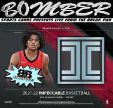 Load image into Gallery viewer, (NOW A FILLER) 4:30pm EST - WEDNESDAY - 2021/22 Panini Impeccable Basketball 3 Box Case Break - Pick Your Team #1 - Live 5/25/22