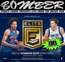 Load image into Gallery viewer, 8:45pm EST WEDNESDAY - 2021/22 Panini Donruss Elite Basketball 6 Box Half Case Break - Random Team #2 - Live 2/23/22