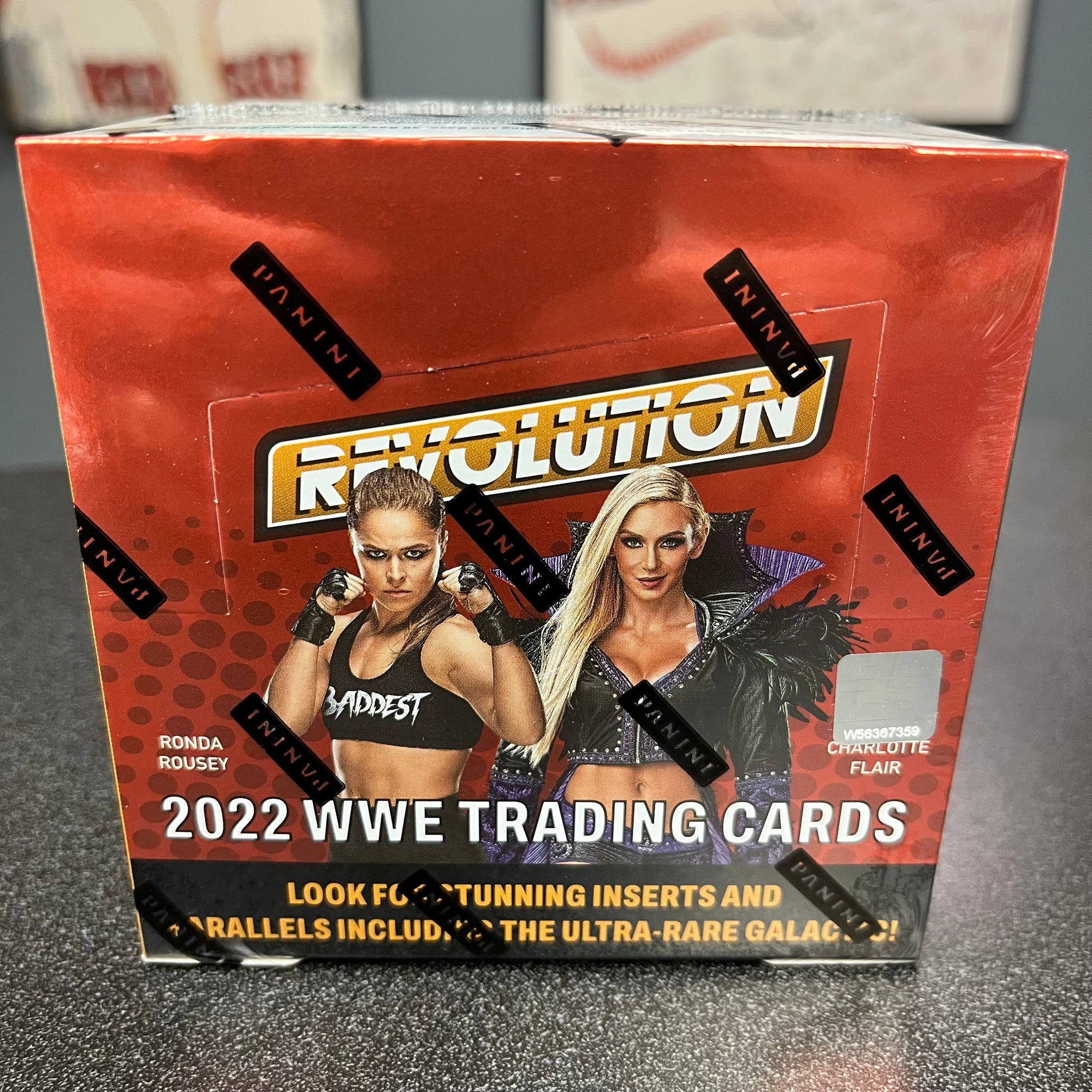 Charlotte Flair 2022 Panini hot Revolution WWE Autograph