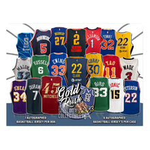 Load image into Gallery viewer, THURSDAY - 2026 Gold Rush Series 3 Autographed Basketball Jerseys 6-Box Case Break - Random Team #1 - Live 7/30/26
