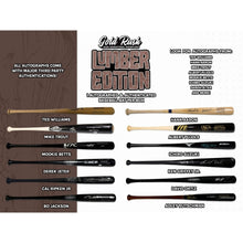 Load image into Gallery viewer, THURSDAY - 2026 Gold Rush Sensational Signatures Lumber Edition Baseball Bat 6-Tube Case Break - Random Checklist #1 (2 Names Per Spot)- Live 6/4/26
