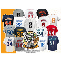Load image into Gallery viewer, SUNDAY - 2026 Gold Rush Series 3 Autographed Baseball Jerseys 6-Box Case Break - Random Team #1 - Live 7/5/26
