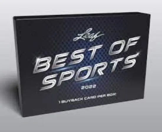 2022 Leaf Best of Sports Multi-Sport Hobby Box