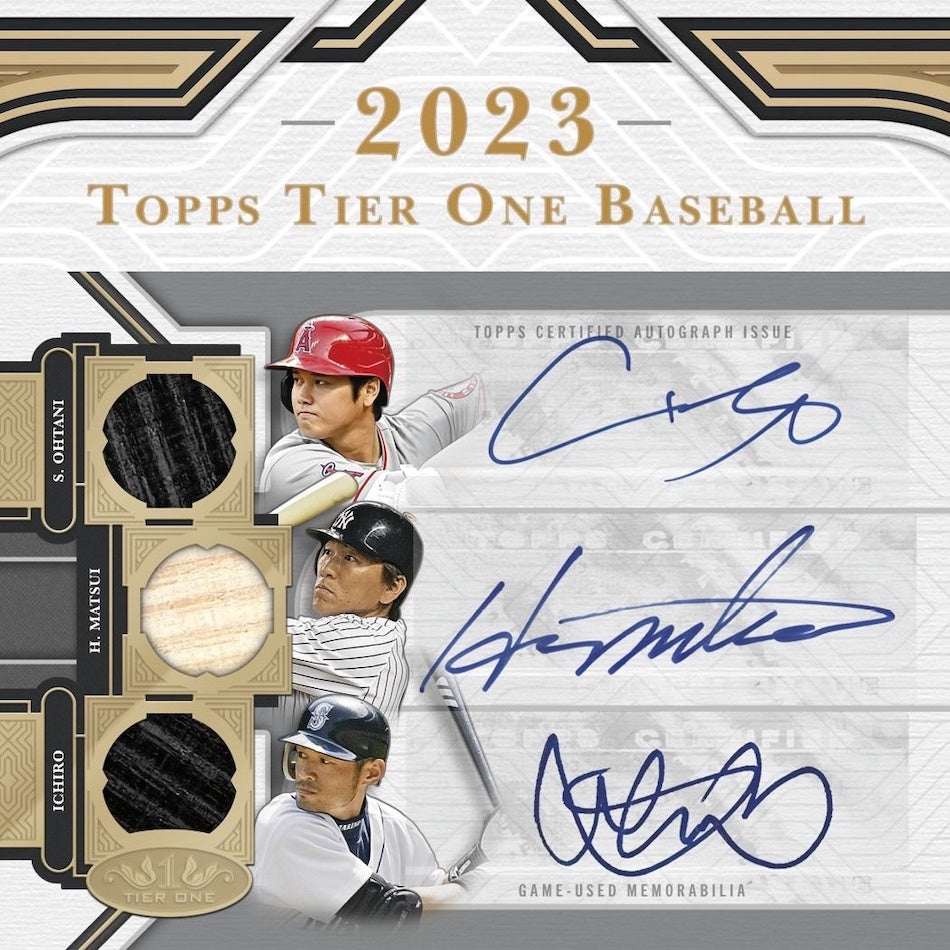 THURSDAY - 2023 Topps Tier One Baseball 6 Box Half Case Break - Pick Your  Team #34 - Live 3/28/24