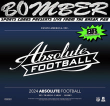 Load image into Gallery viewer, FRIDAY - 2024 Panini Absolute Football 6 Box Half Case Break - Pick Your Team #1 - Live 12/27/24
