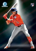 Load image into Gallery viewer, 6:40pm ET - 🚨(NOW A FILLER) - MONDAY - 2025 Bowman Chrome Baseball Delight 3 Box Half Case Break - Pick Your Team #27 - Live 4/6/26

