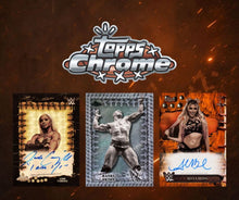 Load image into Gallery viewer, FRIDAY - 2025 Topps Chrome WWE x Cactus Jack 4 Box Break - Pick Your First Letter #2 - Live 9/12/25
