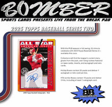 Load image into Gallery viewer, 5:40pm ET - 🚨(NOW A FILLER) - FRIDAY - 2025 Topps Series 2 Baseball Jumbo 6 Box Case Break - Pick Your Team #12 - Live 6/13/25
