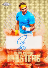 Load image into Gallery viewer, WEDNESDAY - 2026 Topps Chrome Tennis Delight 6 Box Case Break - Pick Your Letter #2 - Live 9/30/26
