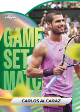 Load image into Gallery viewer, WEDNESDAY - 2026 Topps Chrome Tennis Delight 6 Box Case Break - Pick Your Letter #2 - Live 9/30/26
